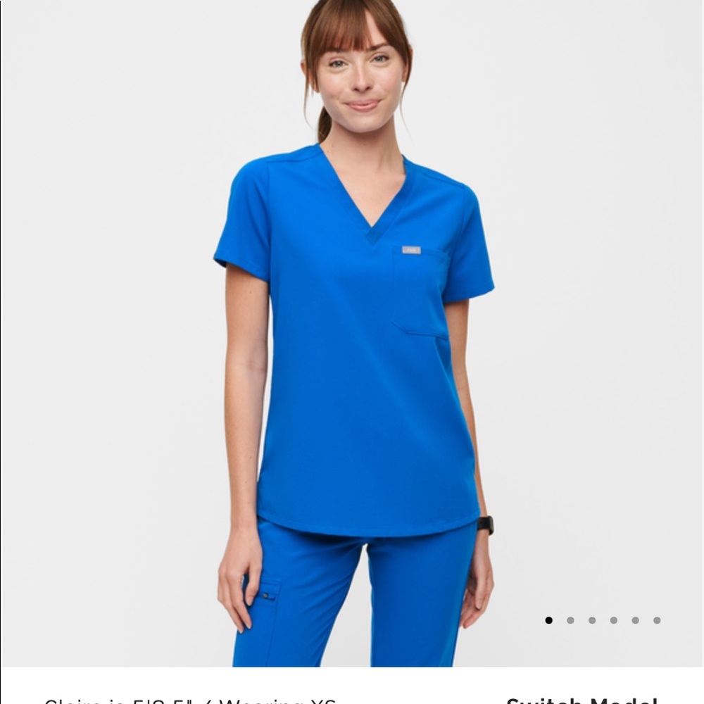 Figs Catrina One-Pocket Scrub Top
